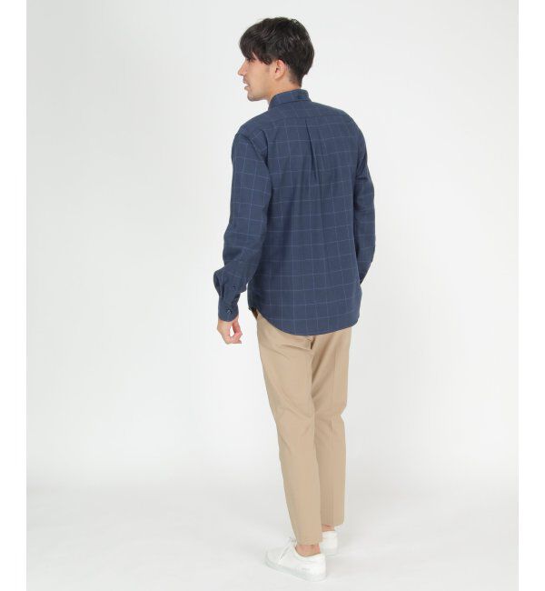 ikka「イージーケアフランネルチェックシャツ」|シャツ・ブラウス|