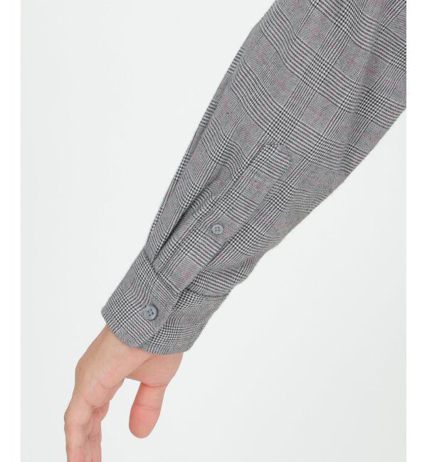 ikka「イージーケアフランネルチェックシャツ」|シャツ・ブラウス|