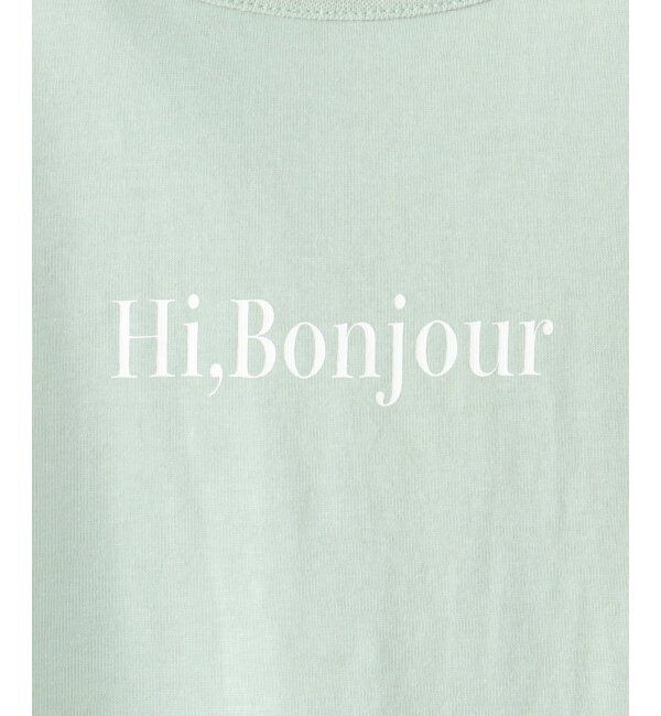 ikka kids「USAコットン タックレースアップTシャツ（120~160cm）」|Tシャツ・カットソー|