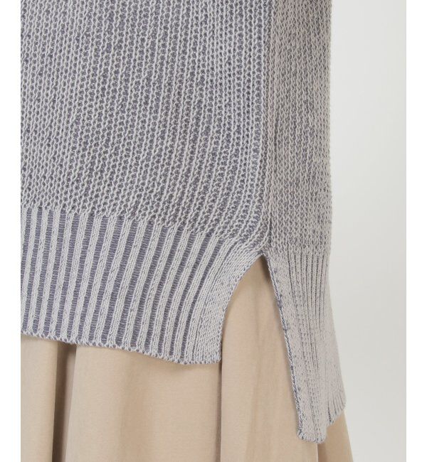 Lbc with Life「フリルニットプルオーバー」|カーディガン|