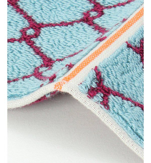 Lbc with Life「Otta オッタ フェンス柄2つ折りハンカチ」|タオル|