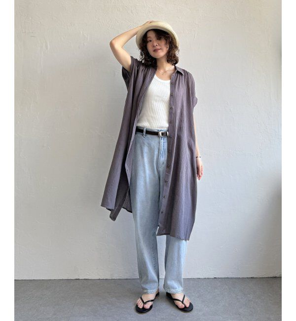 Lbc with Life「エアリーフレンチギャザーワンピース」|ワンピース|