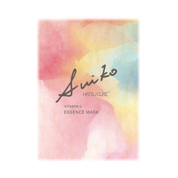  「SUIKO HATSUCURE ビタミン5エッセンスマスク 本体/しっとり/スイートオレンジの精油の香り (3枚入)」|フェイスマスク・パック|
