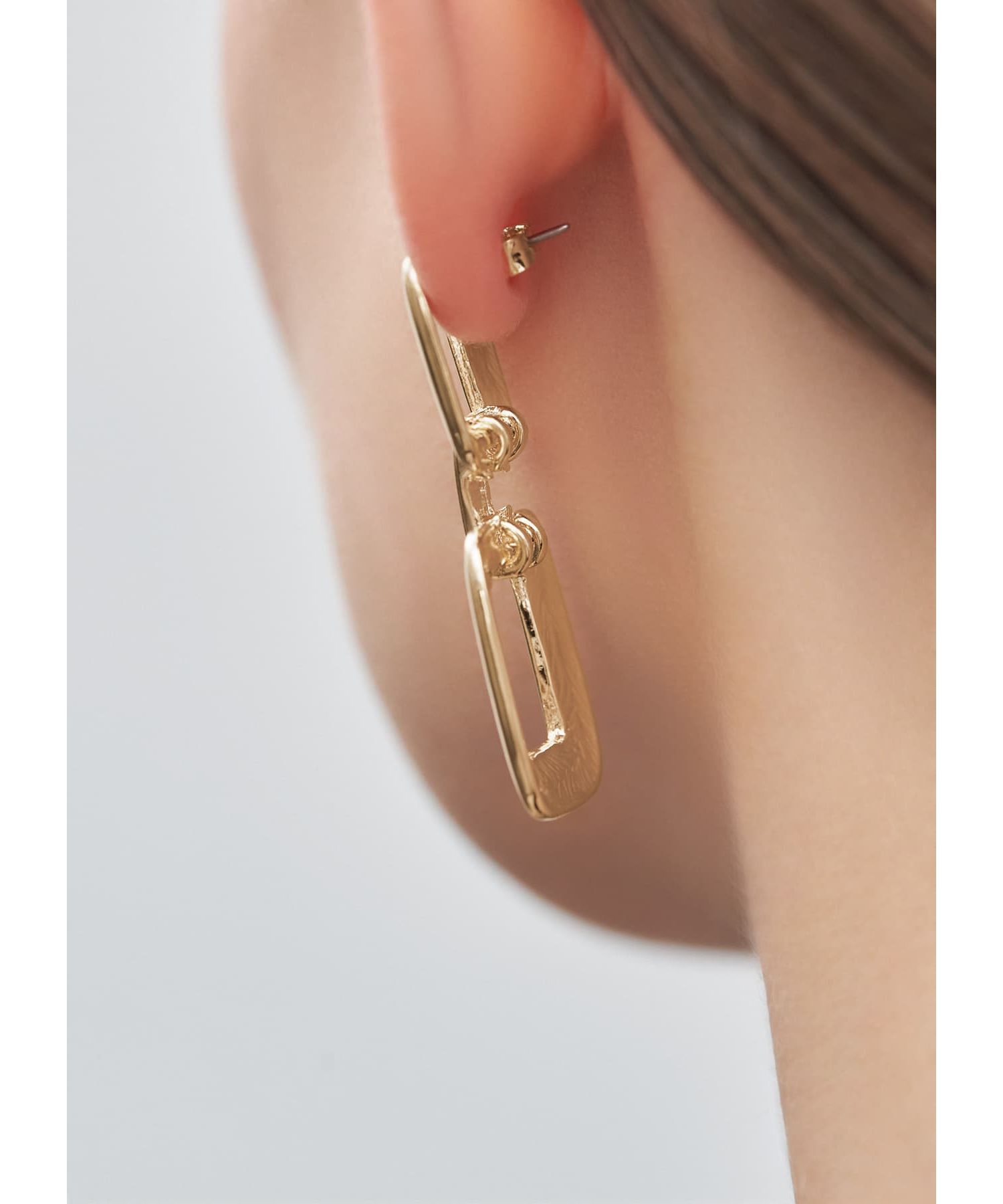 STYLE DELI「スクエア2パーツピアス」|ピアス|