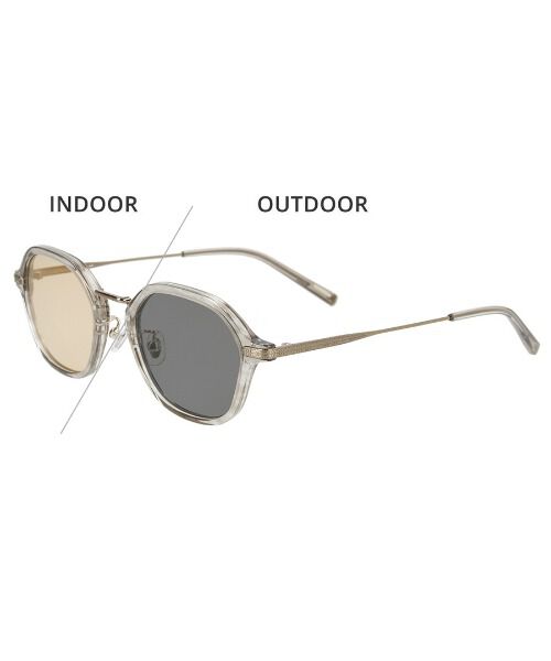  「ボストン型 調光サングラス｜紫外線対策｜レンズの色が変わるサングラス｜Zoff | UNITED ARROWS Wellness」|サングラス|