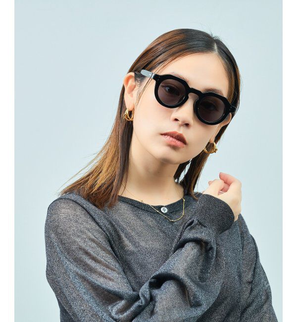  「Zoff｜UNITED ARROWS クラウンパント サングラス | [Luxe]  紫外線対策 UVカット ユナイテッドアローズ  」|サングラス|ブラック