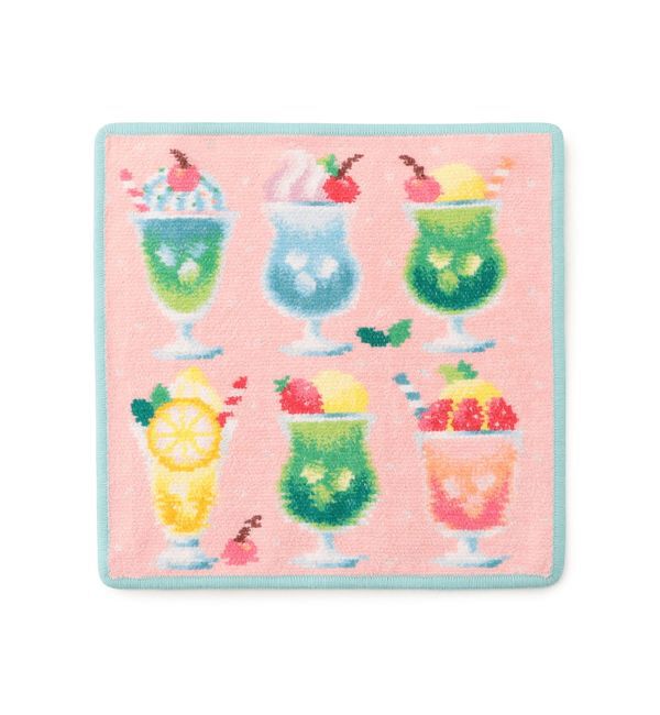 LOVERARY BY FEILER「ラブラリーパーラー　ハンカチ」|ハンカチ|ピンク