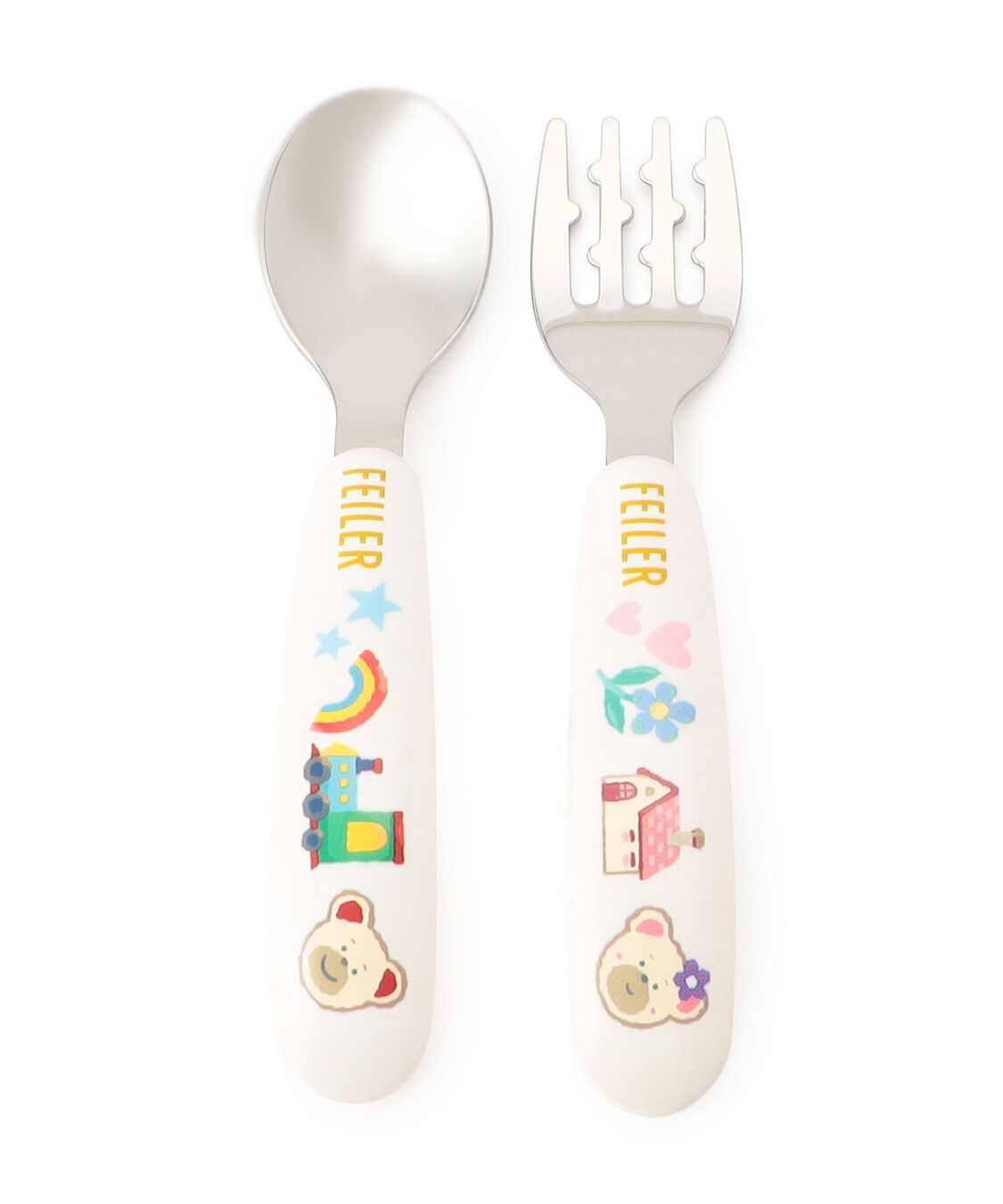 FEILER「リーベトレジャーボックス　スプーン&フォークセット　LTX-251103」|食器・キッチングッズ|ホワイト