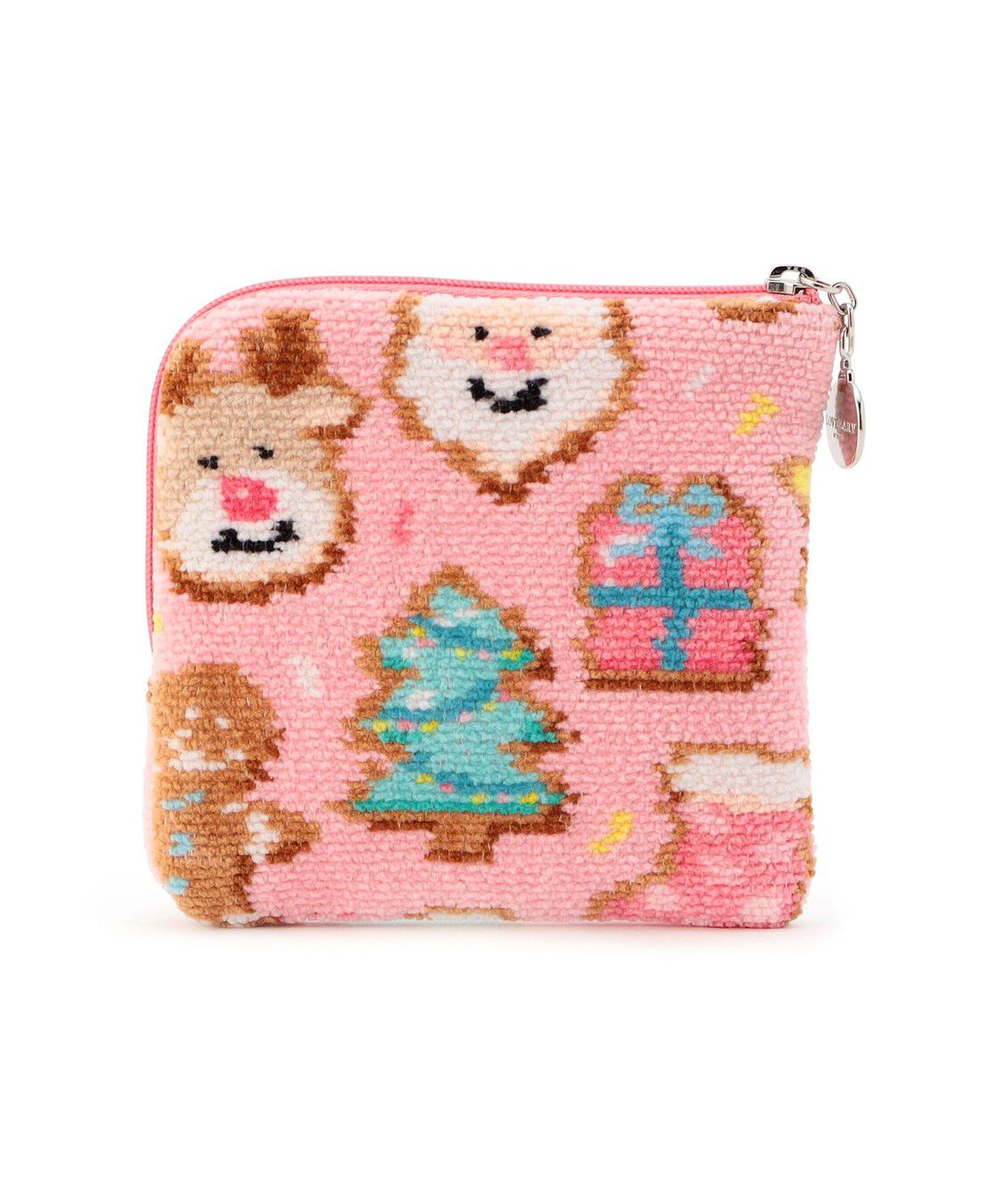 LOVERARY BY FEILER「クリスマスクッキーズ　スクエアポーチ　L/CMC-257151」|ポーチ|