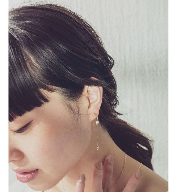 ete「パール イヤリング&イヤリングチャーム」|イヤリング|