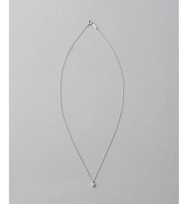 ete「PT900/850 ダイヤモンド 0.15ct ネックレス「ブライト」」|ネックレス|