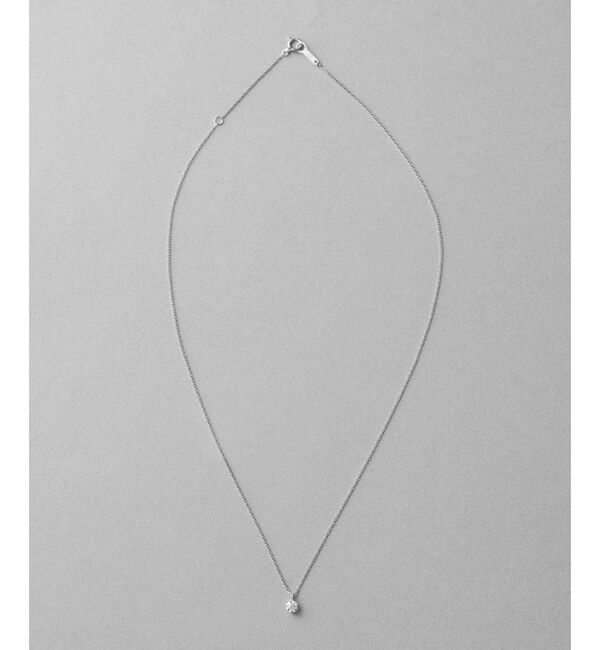 ete「PT900/850 ダイヤモンド 0.2ct ネックレス「ブライト」」|ネックレス|