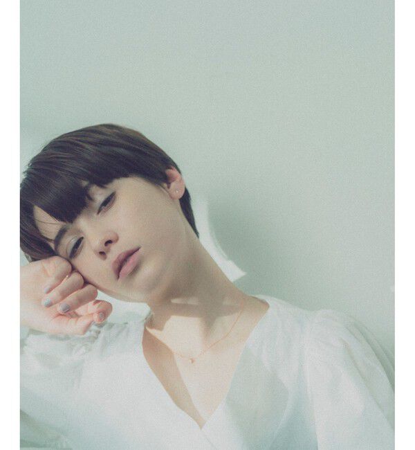 ete「K18 ダイヤモンド 0.15ct ネックレス「ブライト」」|ネックレス|