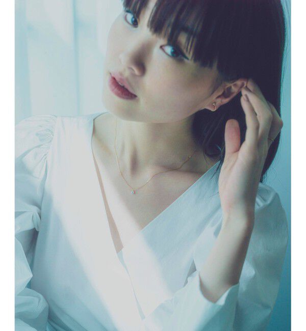 ete「K18 ダイヤモンド 0.2ct ネックレス「ブライト」」|ネックレス|