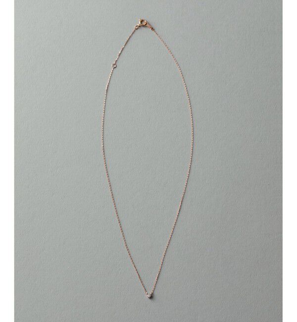 ete「K18MPG レイヤー ダイヤモンド ネックレス」|ネックレス|