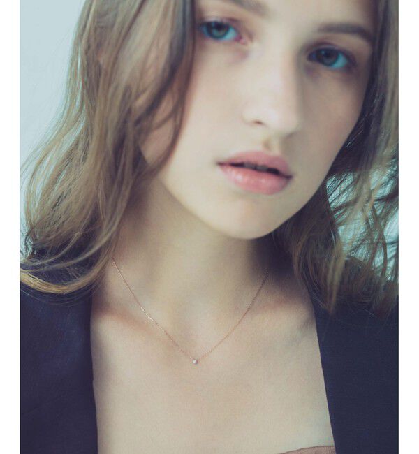 ete「K18MPG レイヤー ダイヤモンド ネックレス」|ネックレス|