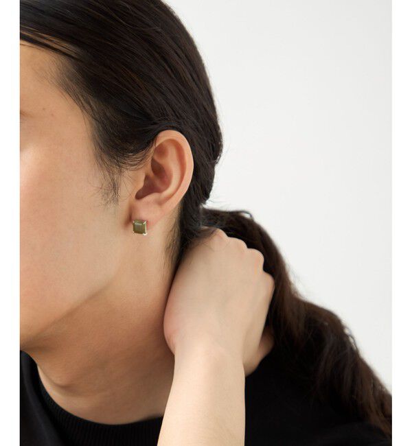 ete「[タイル] マルチクォーツ ピアス S」|ピアス|