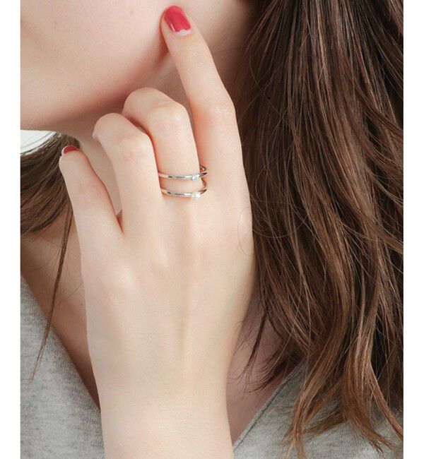 Jouete「フォークリング レイヤード」|リング|