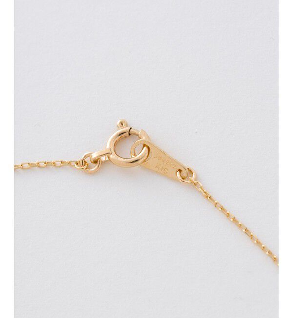 Jouete「K10YG ソリッド ダイヤモンド ネックレス」|ネックレス|