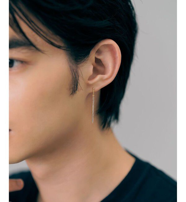 Jouete「ピアス ダブルチェーン」|ピアス|