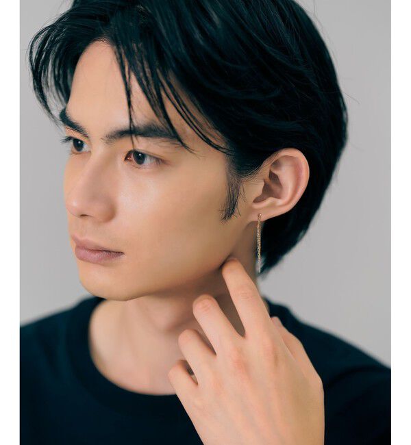 Jouete「ピアス ダブルチェーン」|ピアス|