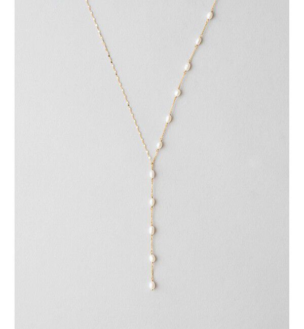 Jouete「[パールネックレス] ステーション」|ネックレス|イエローゴールド