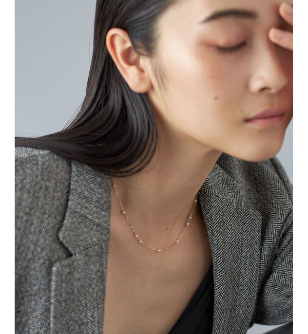 Jouete「K10YG ネックレス パール」|ネックレス|