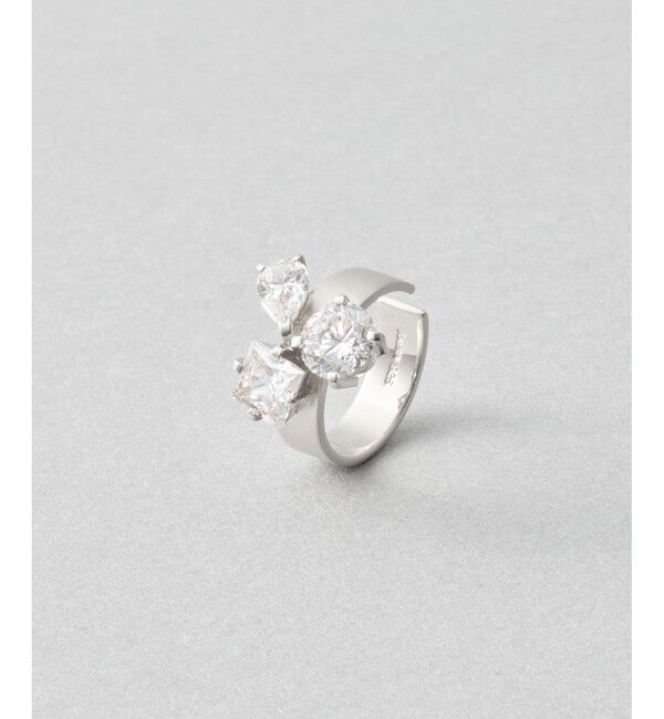 Jouete「イヤーカフス ジルコニア」|イヤーカフ|プラチナム