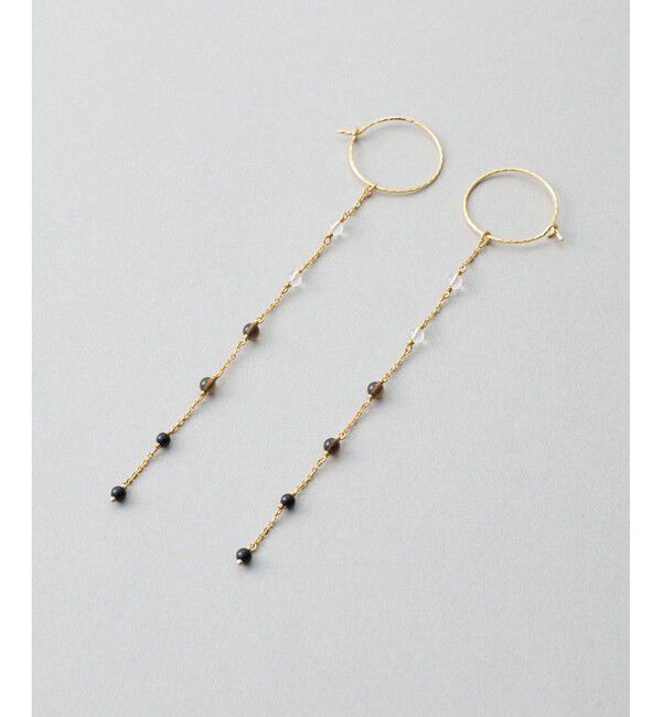 Jouete「ピアス ナチュラルストーン ステーション」|ピアス|