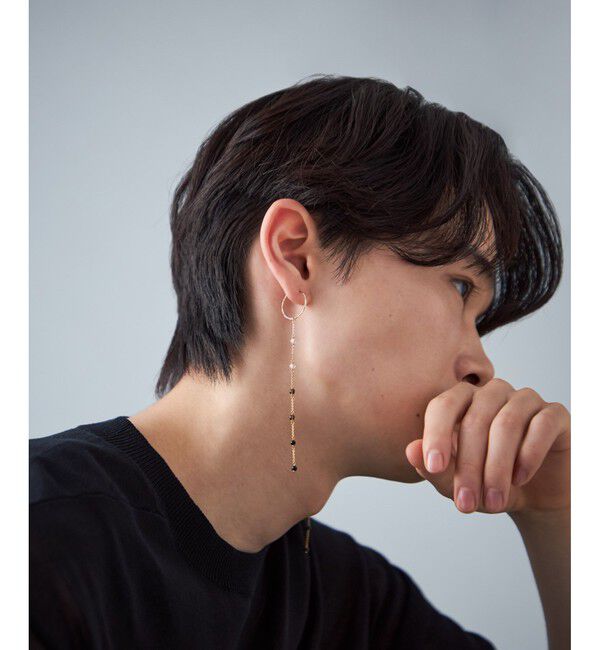 Jouete「ピアス ナチュラルストーン ステーション」|ピアス|