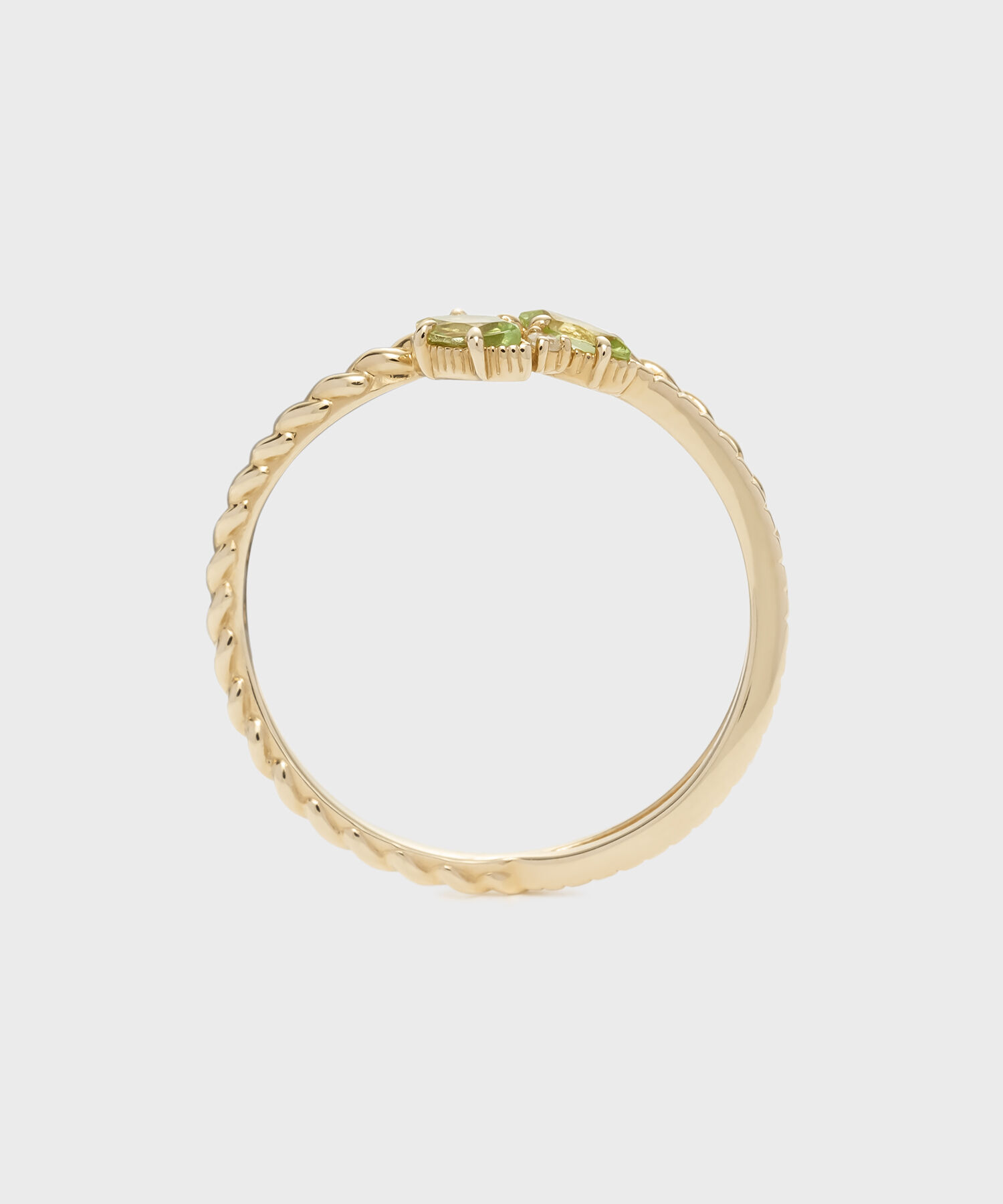 NOJESS「【Trick Ring】K5ペリドットリング」|リング|