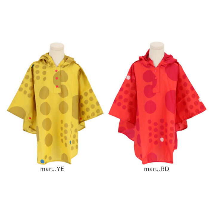 BACKYARD FAMILY「キッズ レイン コート ポンチョ 通販 レインポンチョ カッパ 雨具 サイズ S 80 90」|その他ベビー用品|