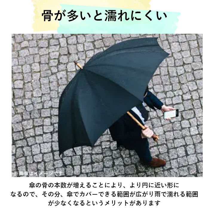 BACKYARD FAMILY「長傘 メンズ 耐風傘 16本骨 通販 雨傘 ジャンプ ジャンプ式 ワンタッチ ワンタッチ傘 紳士傘」|傘|