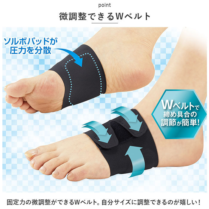 BACKYARD FAMILY「ソルボ SORBO 足 サポーター 通販 フットサポーター サポート テーピング フット 保護」|その他|