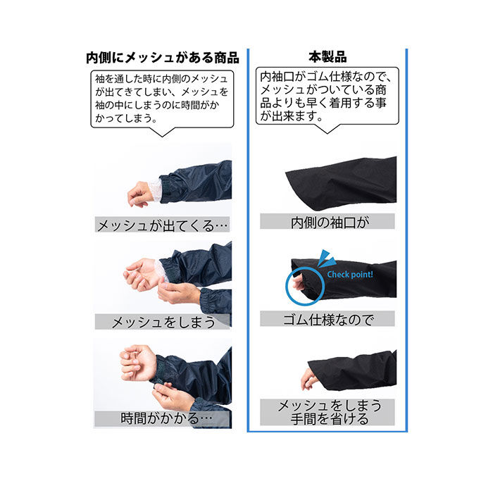 BACKYARD FAMILY「レインコート 自転車 メンズ リュック 通販 レイン コート サイクルレインコート レインウェア」|その他|