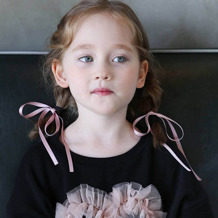 BACKYARD FAMILY「キッズ ヘアゴム リボン 通販 2個セット 68192302 ロンロンリボンヘアゴム 小さめ」|その他|