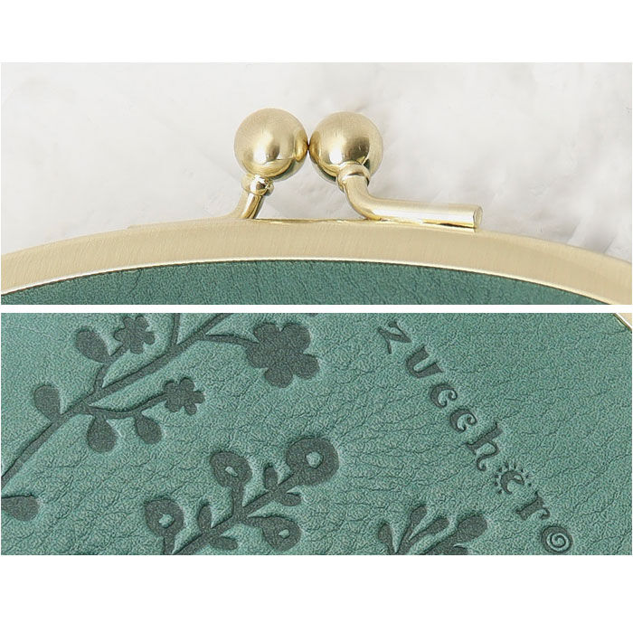 BACKYARD FAMILY「ズッケロ 財布 通販 日本製 本革 花柄 カード収納 がまくち財布 がま口財布 財 レディース」|財布|