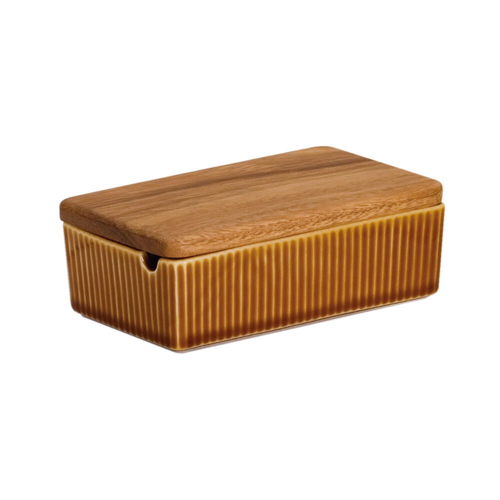 BACKYARD FAMILY「バターケース 陶器 通販 バター入れ バター入れ容器 バター ケース butter case」|食器・キッチングッズ|ブラウン1