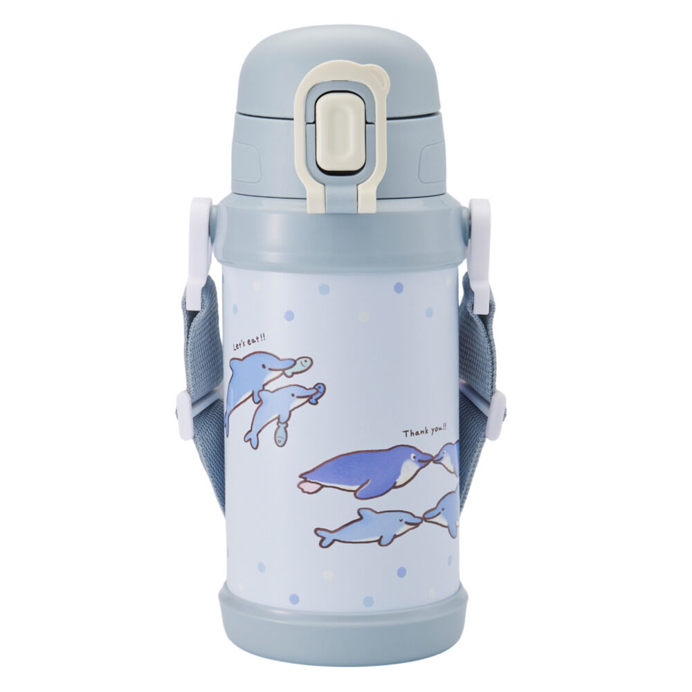 BACKYARD FAMILY「Reach Will ボトル 保冷 キッズ RYI-KS60 通販 水筒 ステンレスボトル」|食器・キッチングッズ|ブルー1