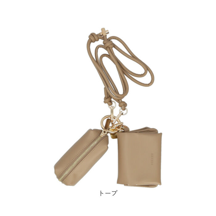 BACKYARD FAMILY「Rename ストラップ付 財布 通販 リネーム RSL24080 二つ折り財布」|財布|