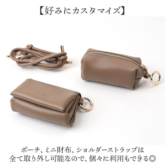 BACKYARD FAMILY「Rename ストラップ付 財布 通販 リネーム RSL24080 二つ折り財布」|財布|