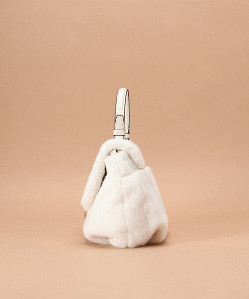 Samantha Thavasa「エコファー トップハンドルバッグ」|ハンドバッグ|