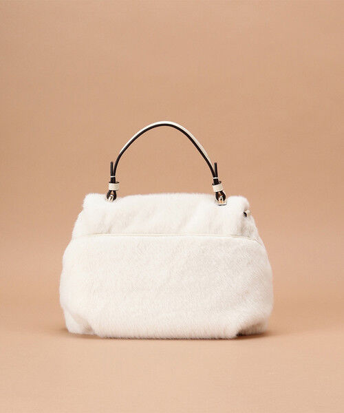 Samantha Thavasa「エコファー トップハンドルバッグ」|ハンドバッグ|