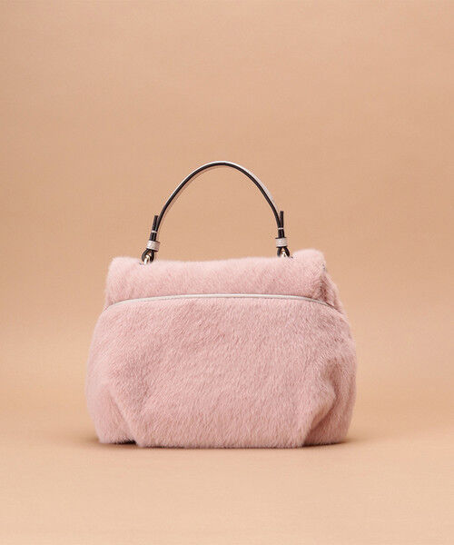 Samantha Thavasa「エコファー トップハンドルバッグ」|ハンドバッグ|