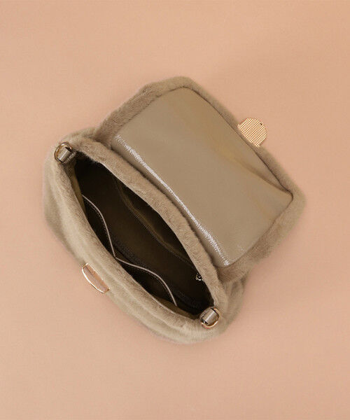 Samantha Thavasa「エコファー トップハンドルバッグ」|ハンドバッグ|