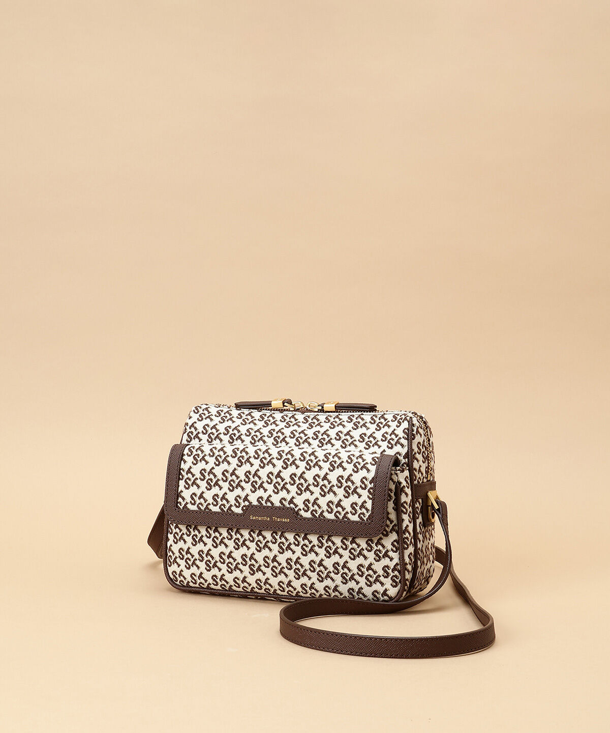 Samantha Thavasa「ST Jacquard シルエット ショルダーバッグ」|ショルダー・メッセンジャー|