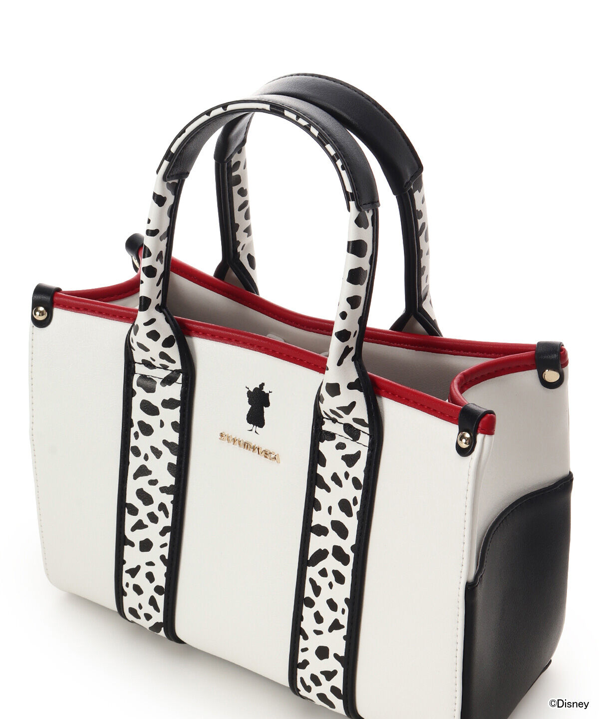 Samantha Vega「ディズニーヴィランズコレクション 「クルエラ」　ハンドバッグ」|ハンドバッグ|
