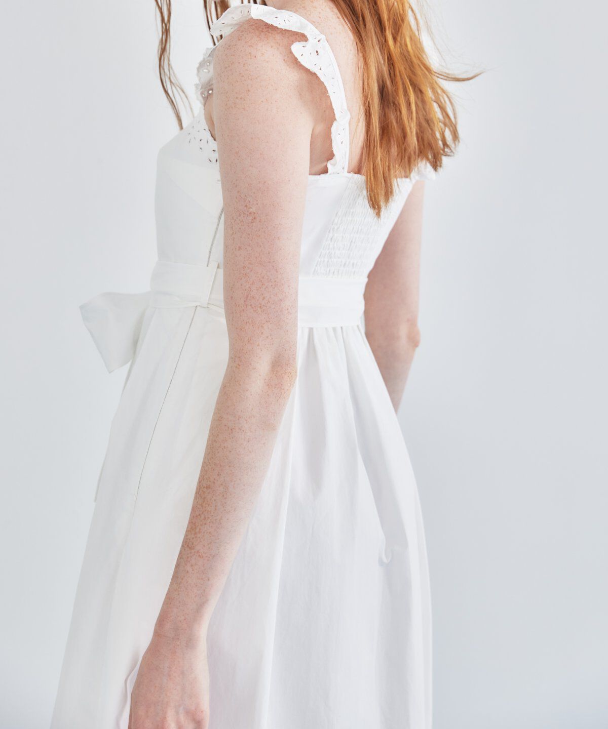 REDYAZEL「エンブロイダリーコットンワンピース」|ワンピース|