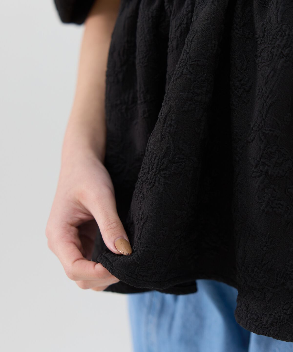 REDYAZEL「２WAYジャガードペプラムトップス」|シャツ・ブラウス|