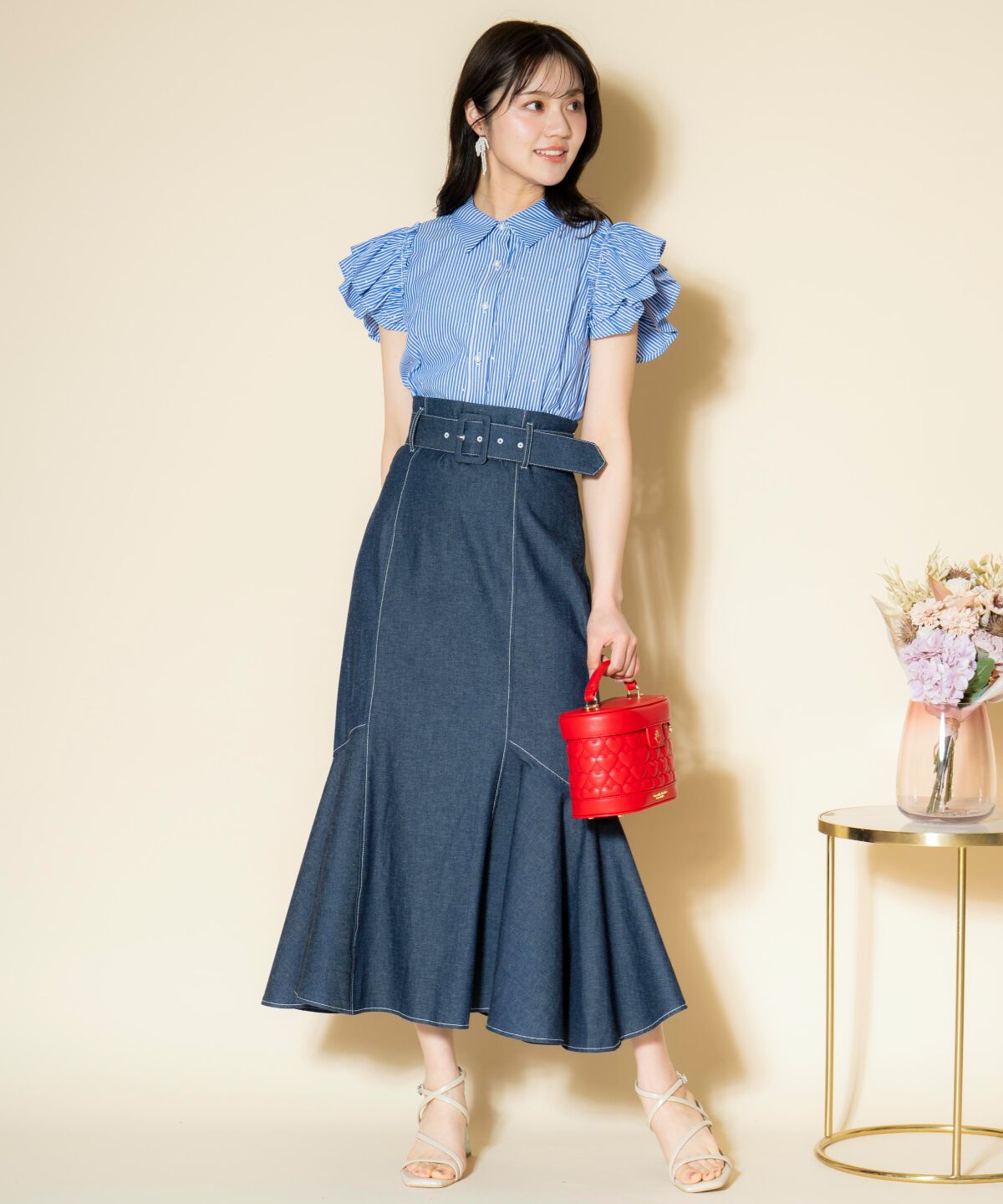 WILLSELECTION「キラキラビジューブラウス」|シャツ・ブラウス|